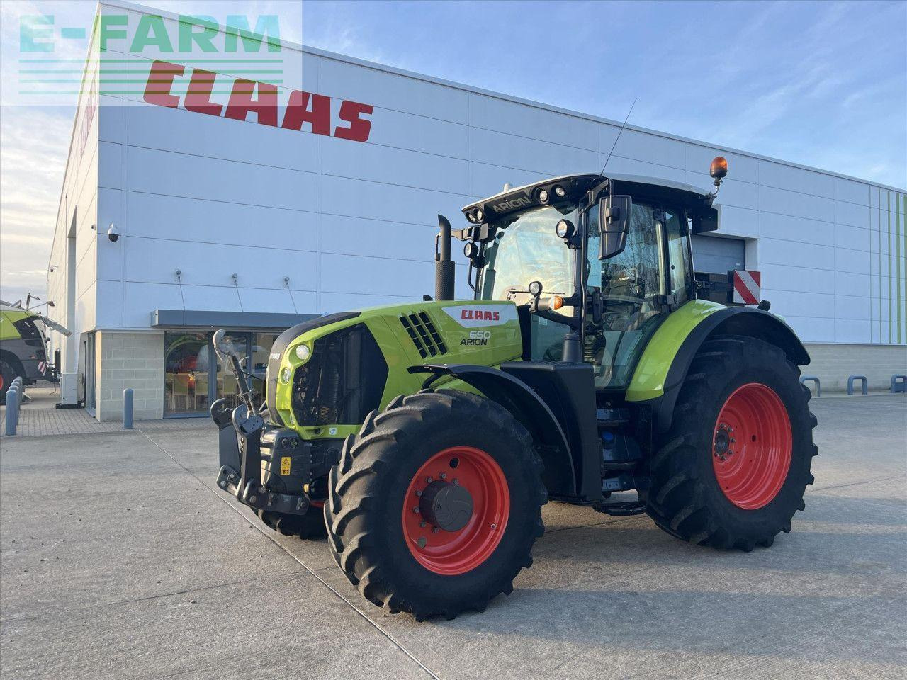 CLAAS ARION 650 HEXASHIFT - Traktor: bilde 1 CLAAS ARION 650 HEXASHIFT - Traktor: bilde 1