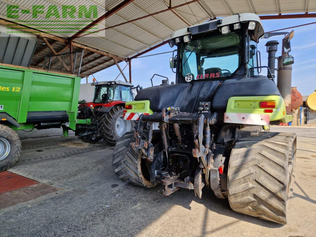 CLAAS Cat Challenger 75E - Traktor: bilde 2 CLAAS Cat Challenger 75E - Traktor: bilde 2