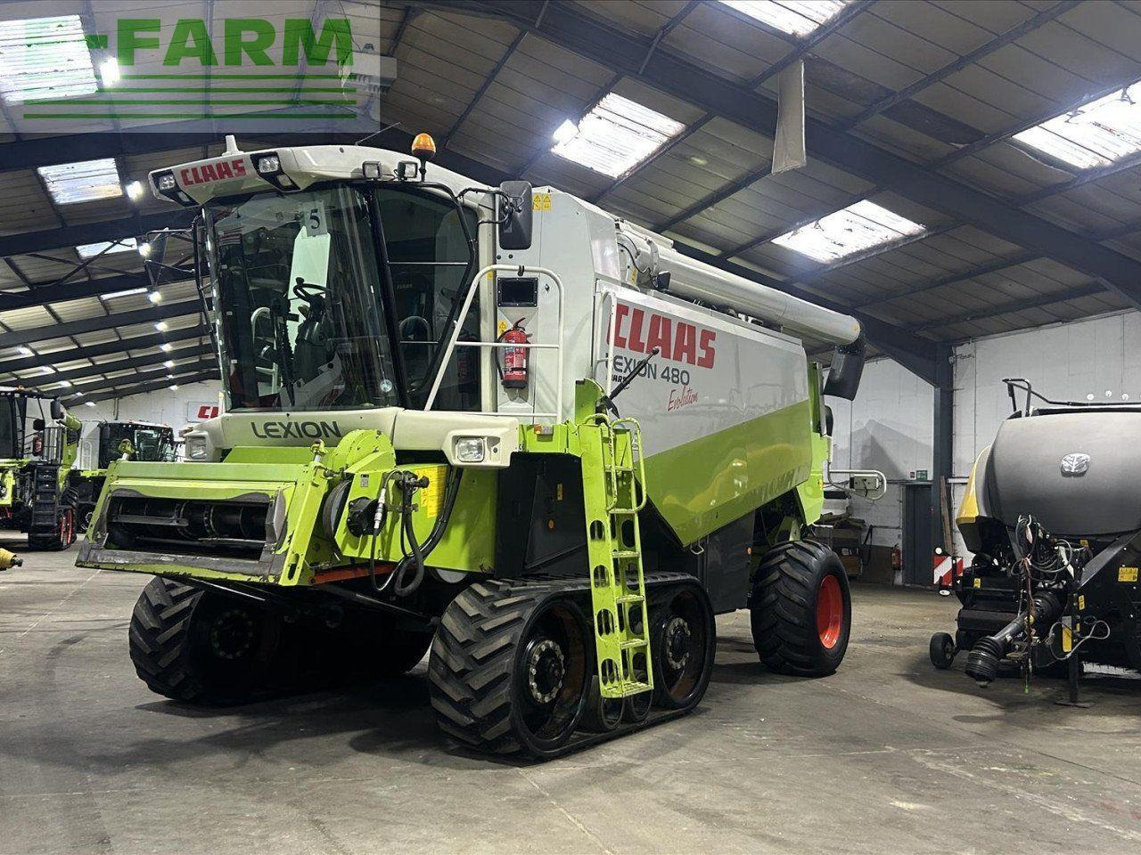 CLAAS LEXION 480 EVOLUTION TT - Skurtresker: bilde 1 CLAAS LEXION 480 EVOLUTION TT - Skurtresker: bilde 1