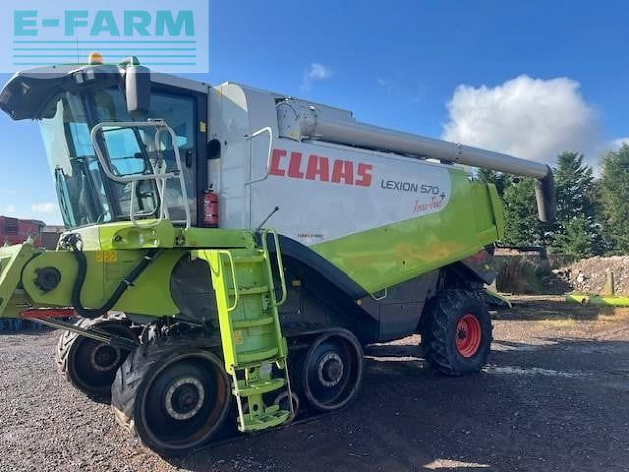 CLAAS LEXION 570 TT - Skurtresker: bilde 1 CLAAS LEXION 570 TT - Skurtresker: bilde 1