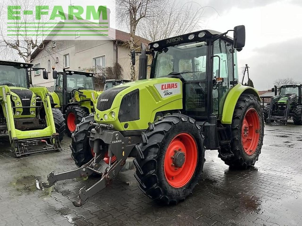 CLAAS arion 410 cis - Traktor: bilde 1 CLAAS arion 410 cis - Traktor: bilde 1