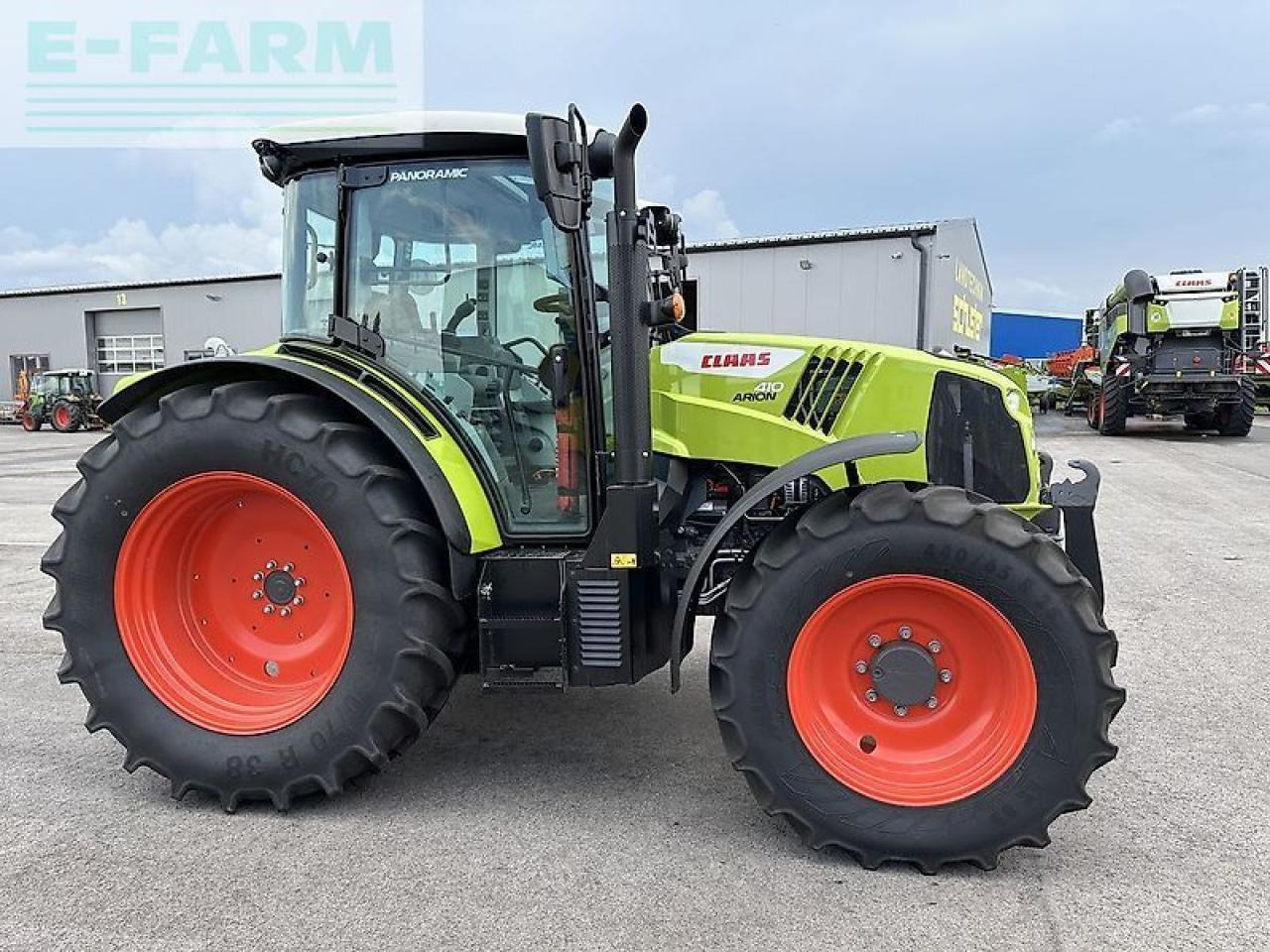 CLAAS arion 410 stage v (cis) - Traktor: bilde 1 CLAAS arion 410 stage v (cis) - Traktor: bilde 1
