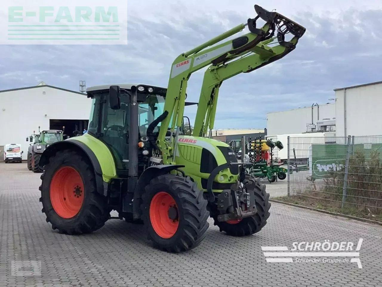 CLAAS arion 520 cebis - Traktor: bilde 1 CLAAS arion 520 cebis - Traktor: bilde 1