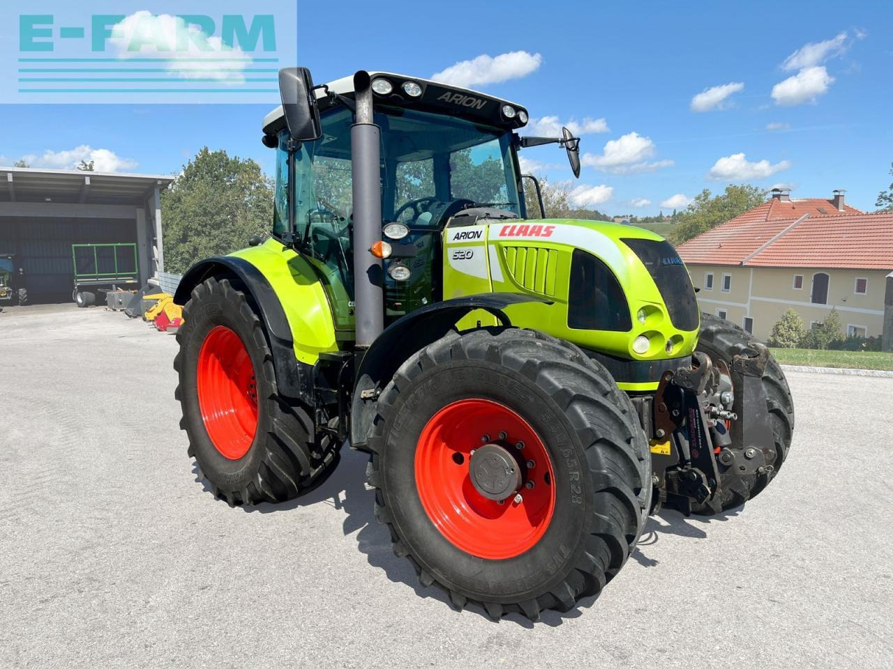 CLAAS arion 520 / lastschalt (gebrauchter arion 500) - Traktor: bilde 1 CLAAS arion 520 / lastschalt (gebrauchter arion 500) - Traktor: bilde 1