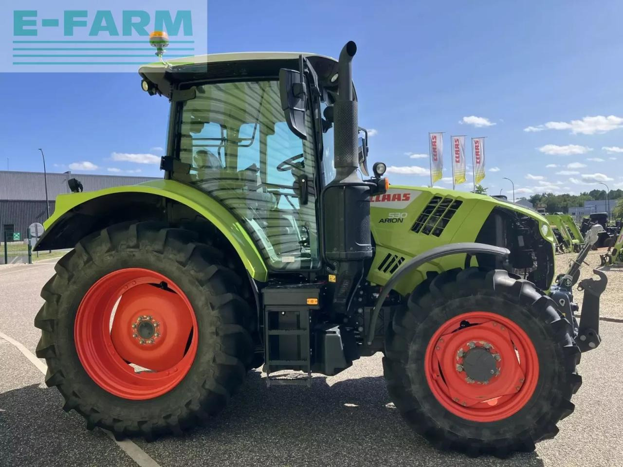 CLAAS arion 530 hexashift - Traktor: bilde 4 CLAAS arion 530 hexashift - Traktor: bilde 4