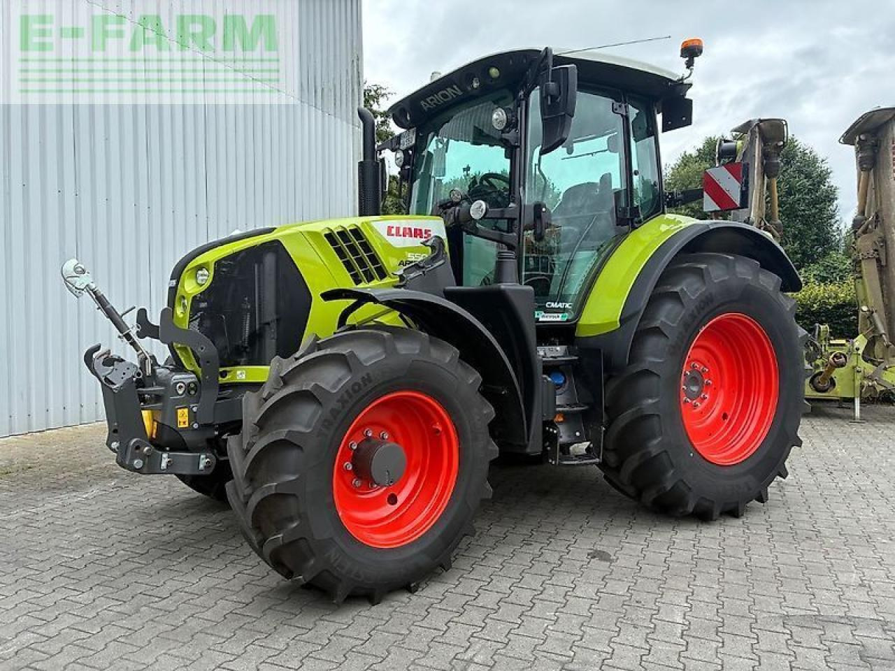 CLAAS arion 550 cmatic CMATIC - Traktor: bilde 1 CLAAS arion 550 cmatic CMATIC - Traktor: bilde 1