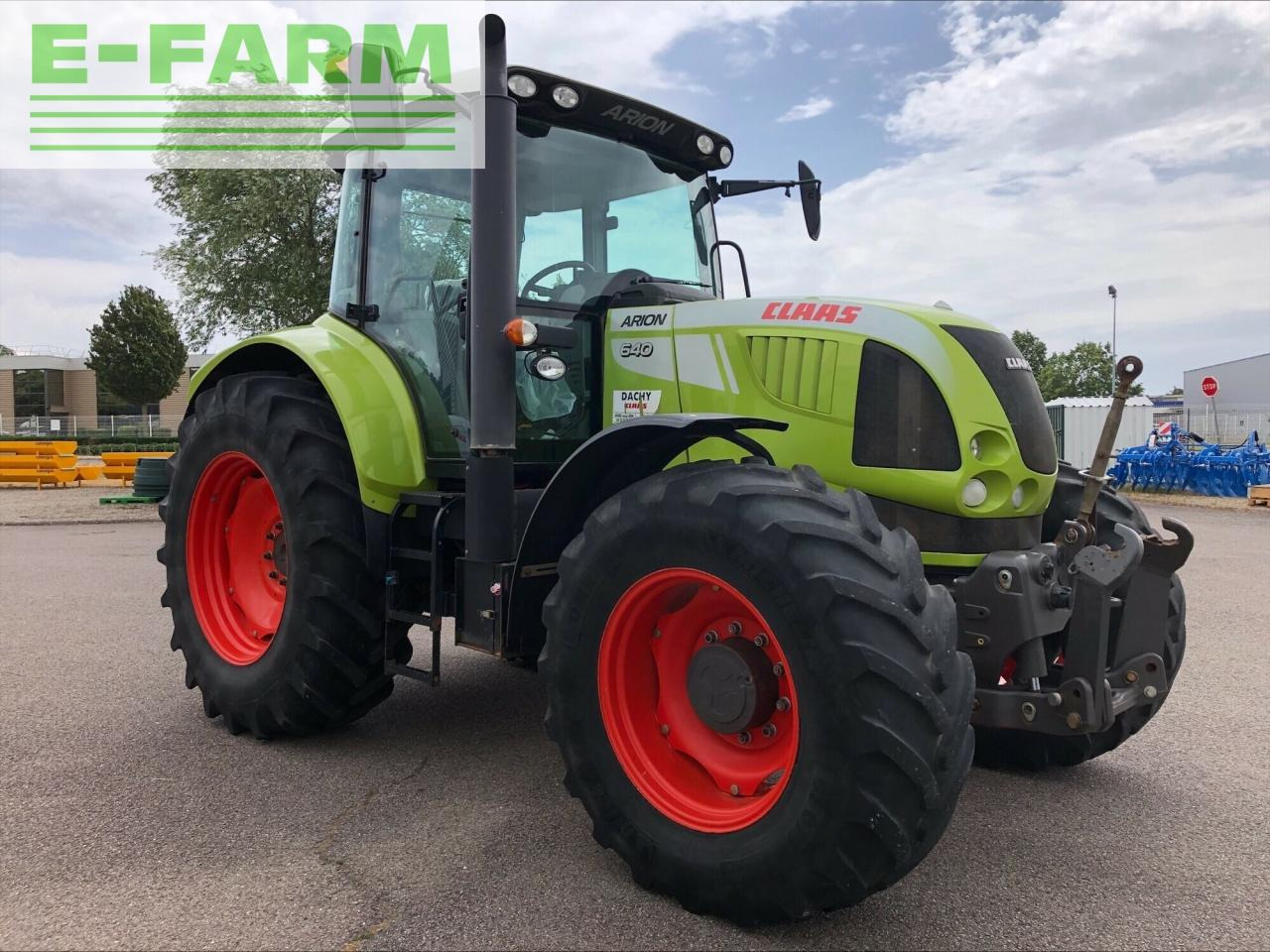 CLAAS arion 640 cis CIS - Traktor: bilde 1 CLAAS arion 640 cis CIS - Traktor: bilde 1