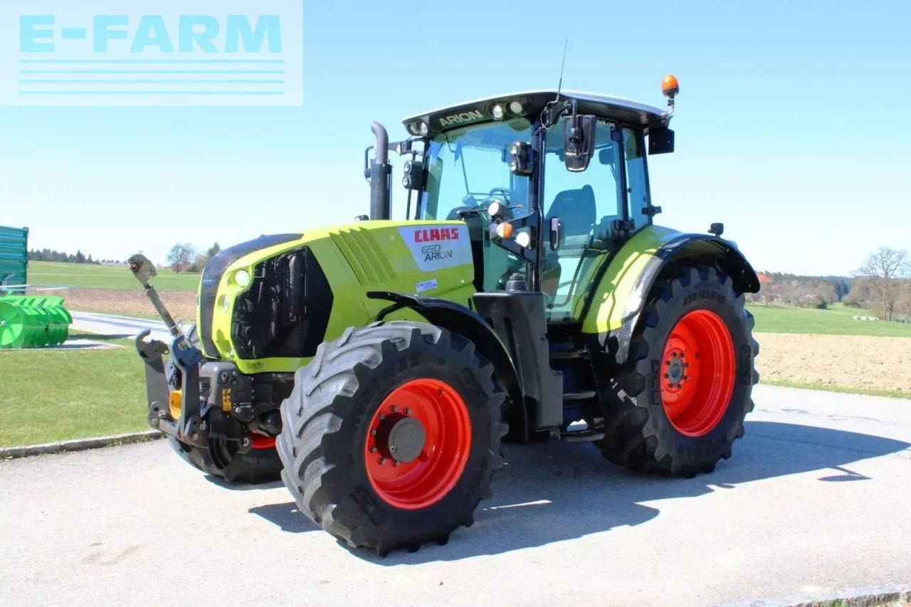 CLAAS arion 650 cmatic CMATIC - Traktor: bilde 2 CLAAS arion 650 cmatic CMATIC - Traktor: bilde 2
