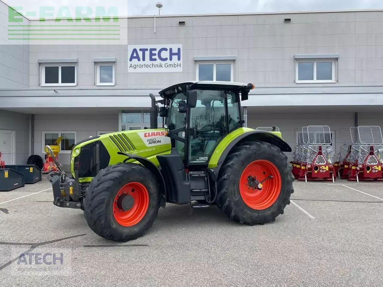 CLAAS arion 650 - Traktor: bilde 1 CLAAS arion 650 - Traktor: bilde 1