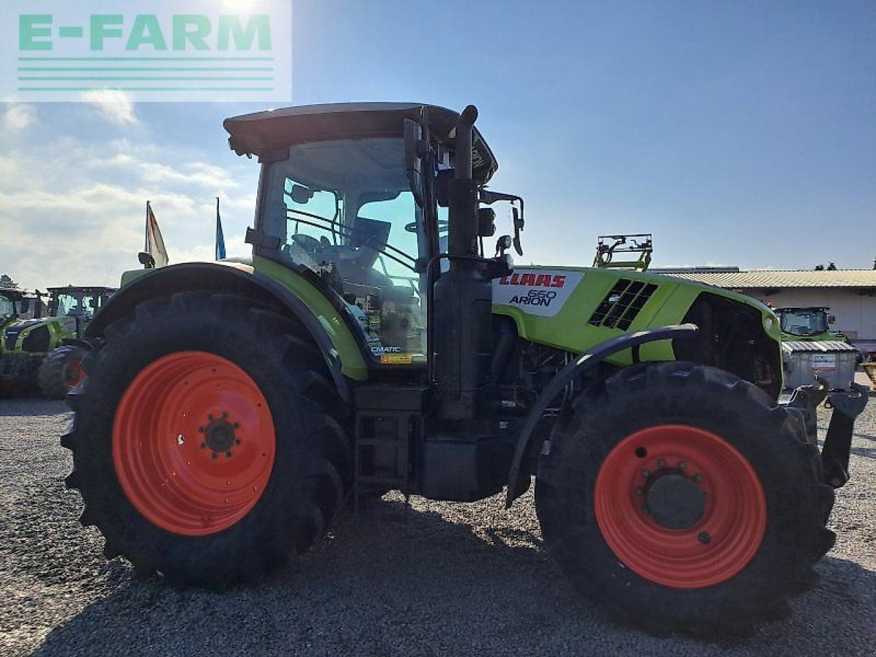 CLAAS arion 660 cmatic - Traktor: bilde 4 CLAAS arion 660 cmatic - Traktor: bilde 4