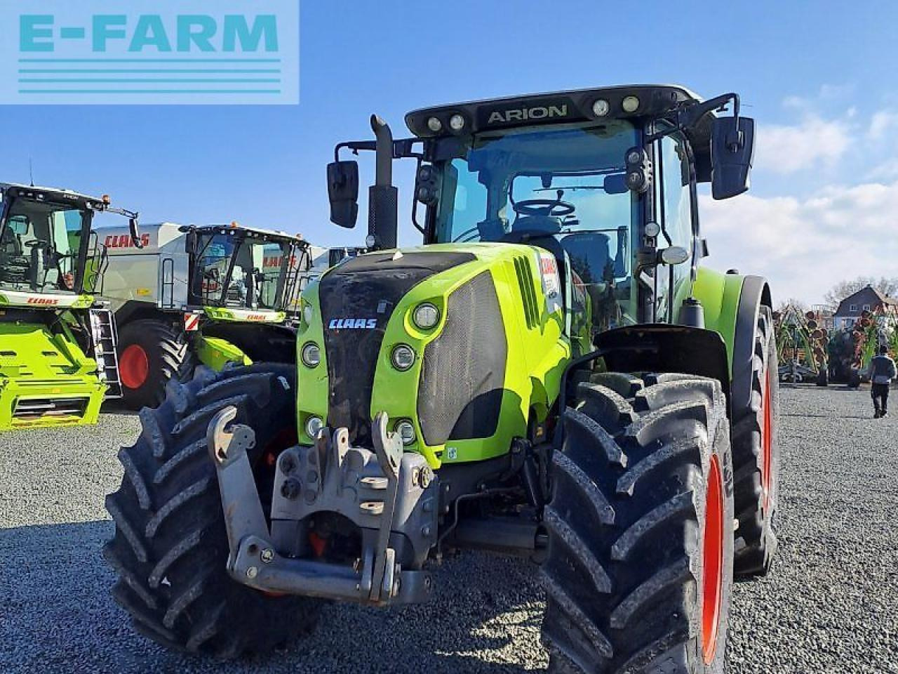 CLAAS arion 660 cmatic - Traktor: bilde 2 CLAAS arion 660 cmatic - Traktor: bilde 2