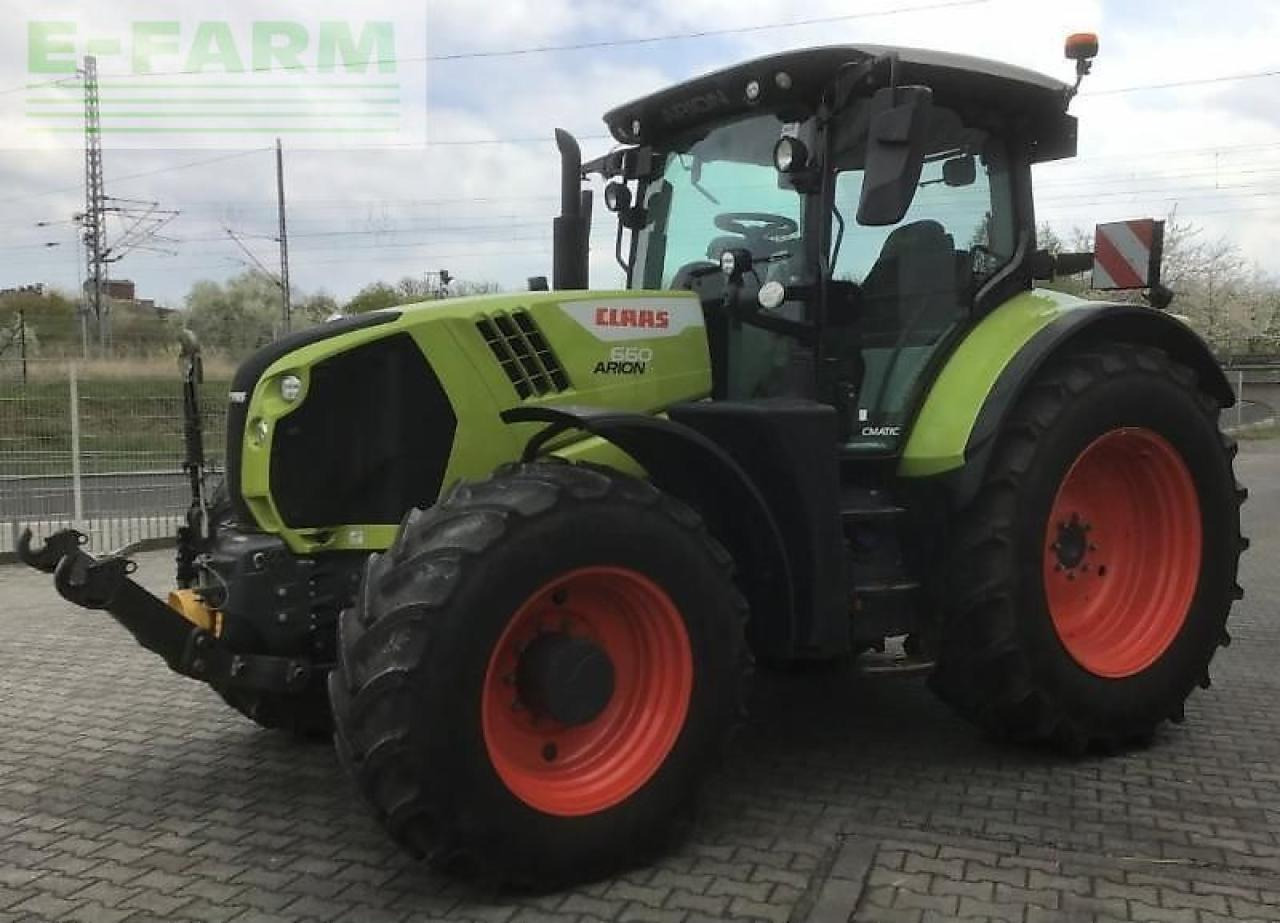 CLAAS arion 660 cmatic stage v - Traktor: bilde 1 CLAAS arion 660 cmatic stage v - Traktor: bilde 1