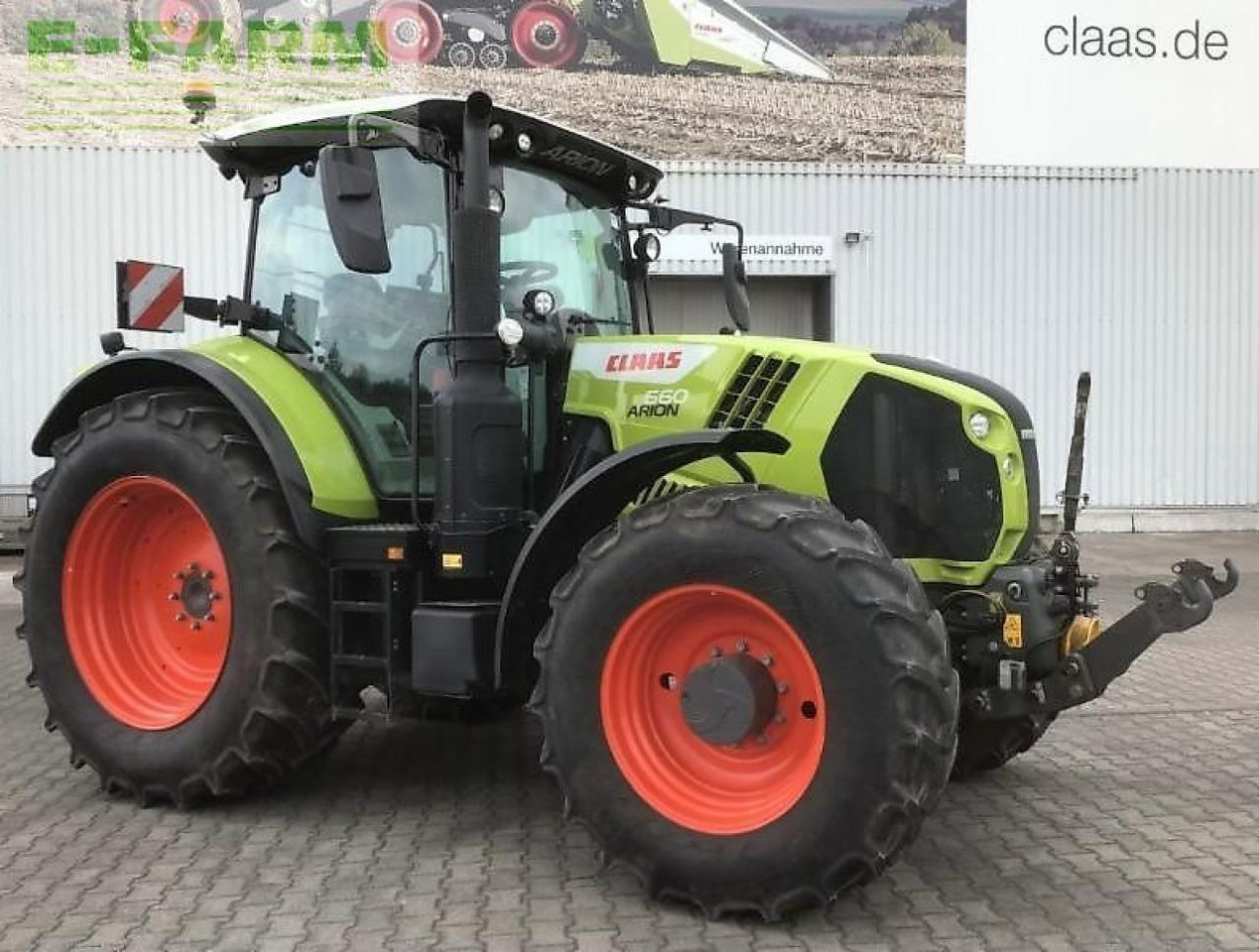CLAAS arion 660 cmatic stage v - Traktor: bilde 4 CLAAS arion 660 cmatic stage v - Traktor: bilde 4