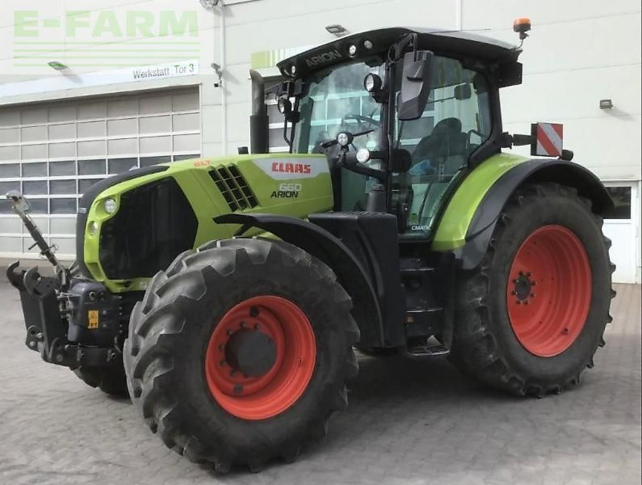 CLAAS arion 660 cmatic stage v - Traktor: bilde 1 CLAAS arion 660 cmatic stage v - Traktor: bilde 1