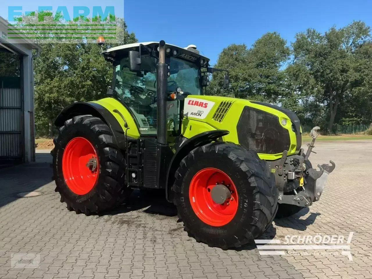 CLAAS axion 810 c-matic | rtk | s10 terminal CMATIC - Traktor: bilde 4 CLAAS axion 810 c-matic | rtk | s10 terminal CMATIC - Traktor: bilde 4