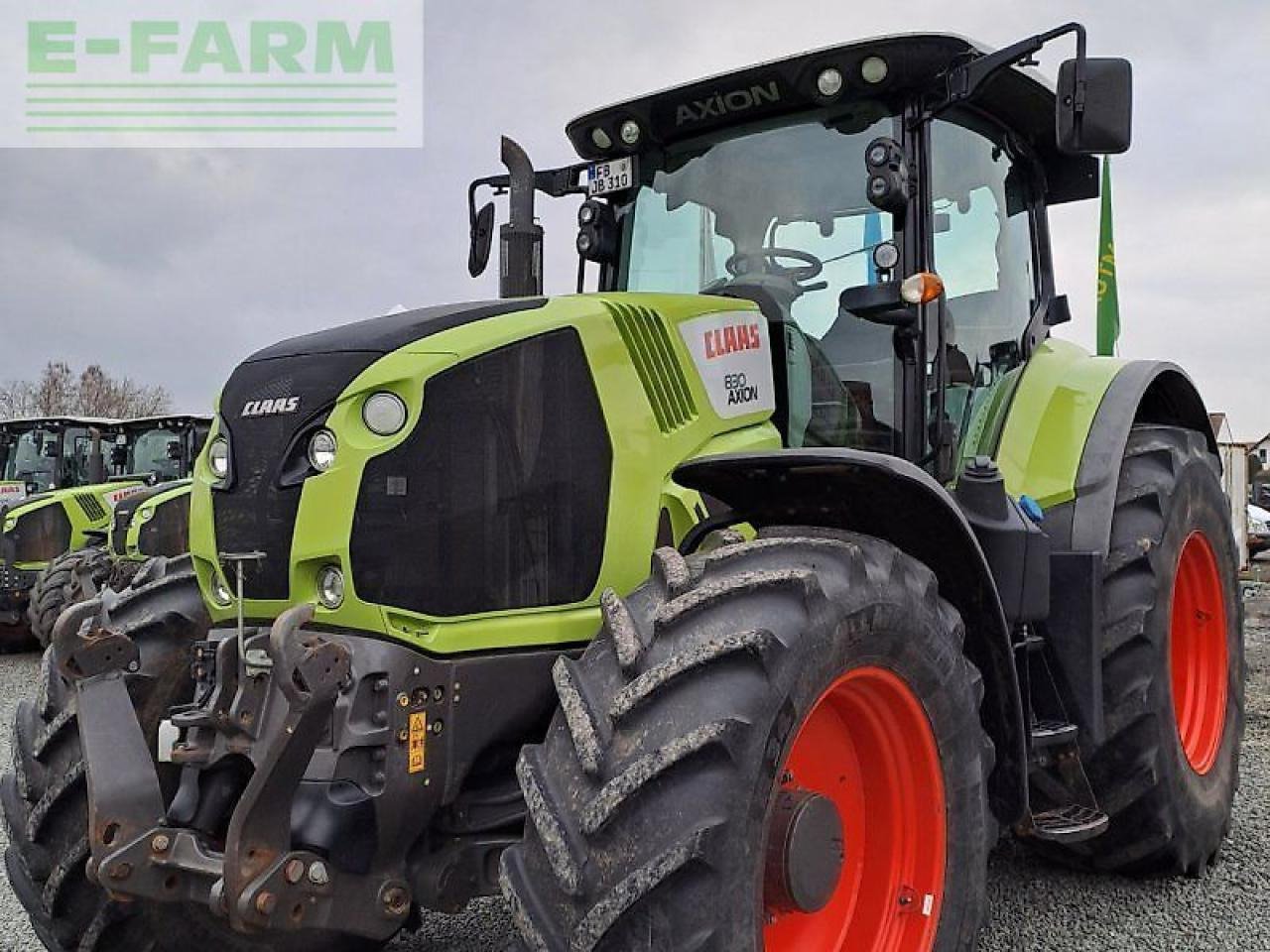 CLAAS axion 830 cebis - Traktor: bilde 2 CLAAS axion 830 cebis - Traktor: bilde 2