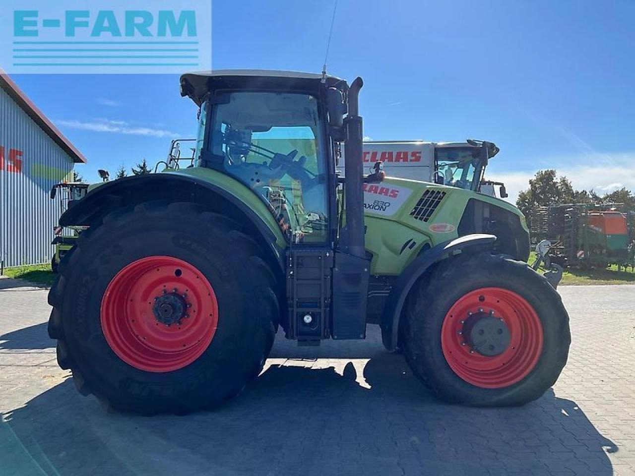 CLAAS axion 830 cmatic CMATIC - Traktor: bilde 4 CLAAS axion 830 cmatic CMATIC - Traktor: bilde 4