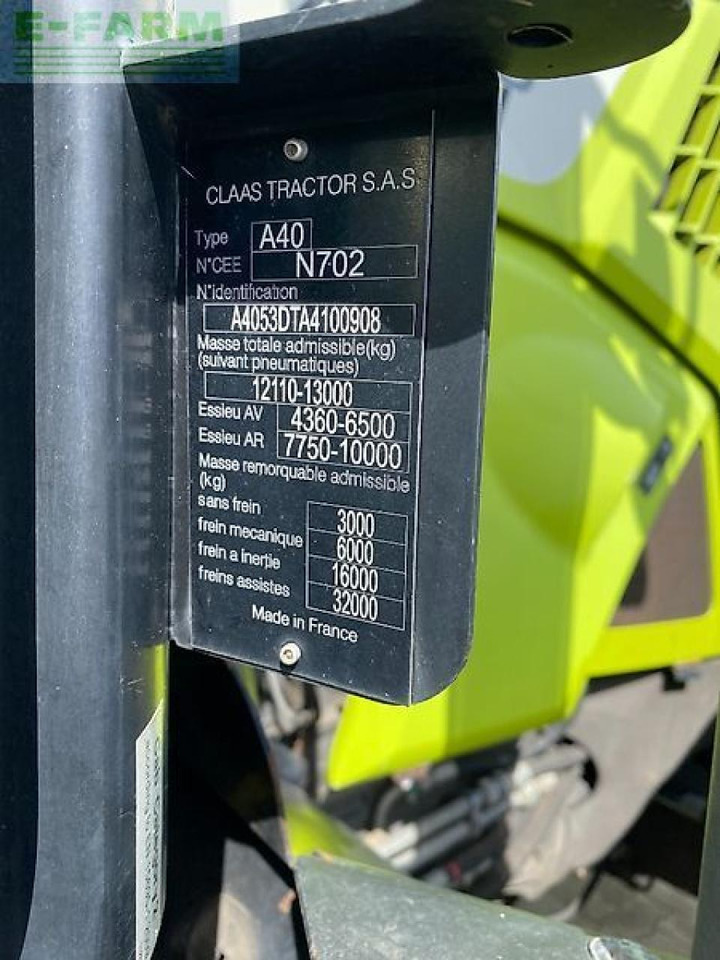 CLAAS axion 830 cmatic CMATIC - Traktor: bilde 2 CLAAS axion 830 cmatic CMATIC - Traktor: bilde 2