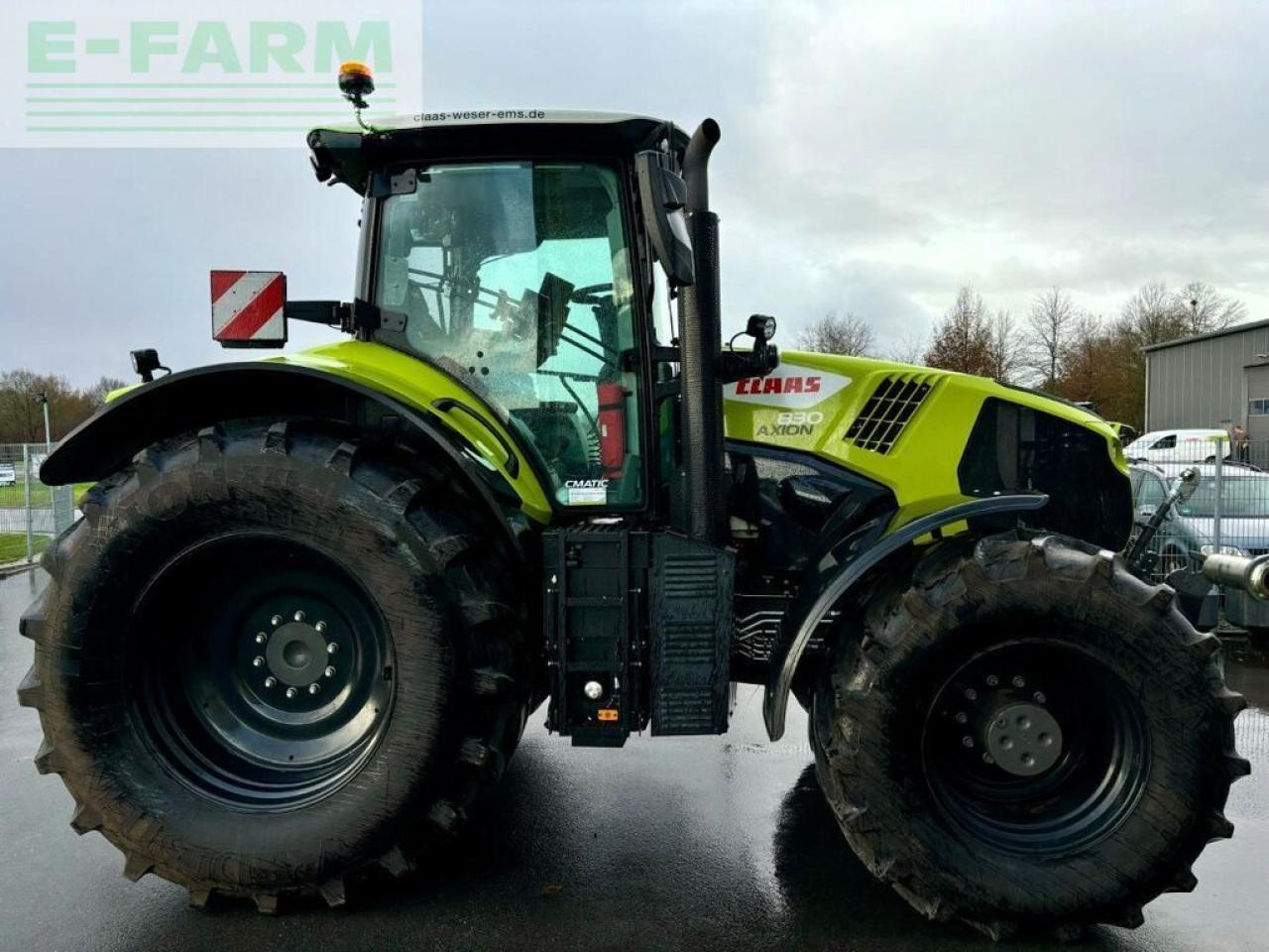 CLAAS axion 830 cmatic cebis, fkh + fzw, trimble lenks CMATIC CEBIS - Traktor: bilde 4 CLAAS axion 830 cmatic cebis, fkh + fzw, trimble lenks CMATIC CEBIS - Traktor: bilde 4