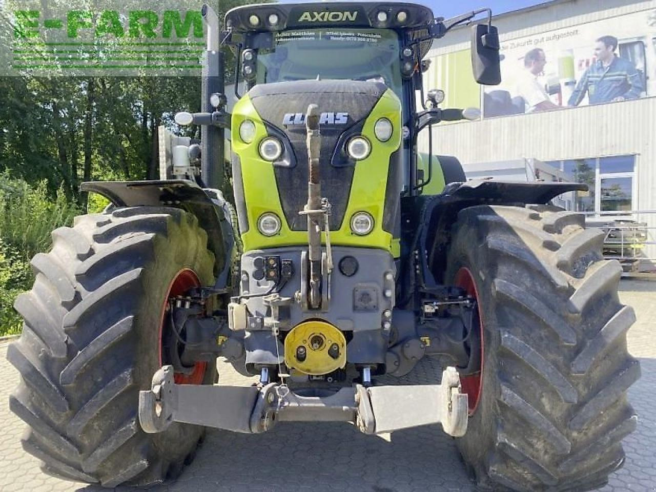 CLAAS axion 830 cmatic cebis + rda CMATIC CEBIS - Traktor: bilde 3 CLAAS axion 830 cmatic cebis + rda CMATIC CEBIS - Traktor: bilde 3