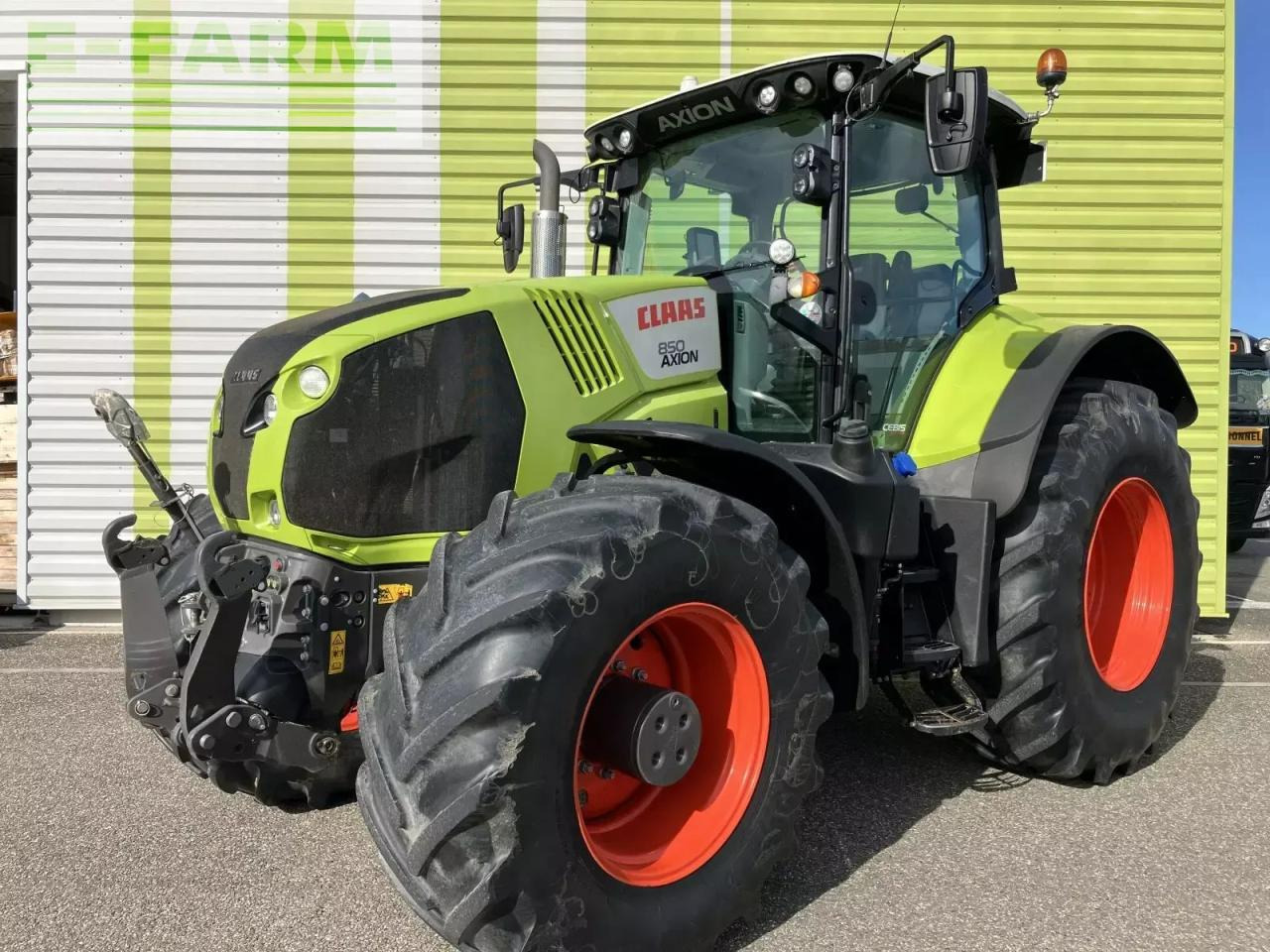 CLAAS axion 850 cebis + gps - Traktor: bilde 1 CLAAS axion 850 cebis + gps - Traktor: bilde 1