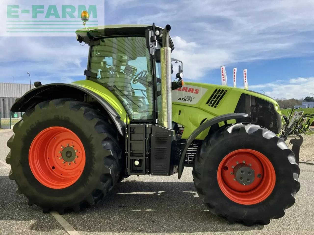 CLAAS axion 850 cebis + gps - Traktor: bilde 4 CLAAS axion 850 cebis + gps - Traktor: bilde 4