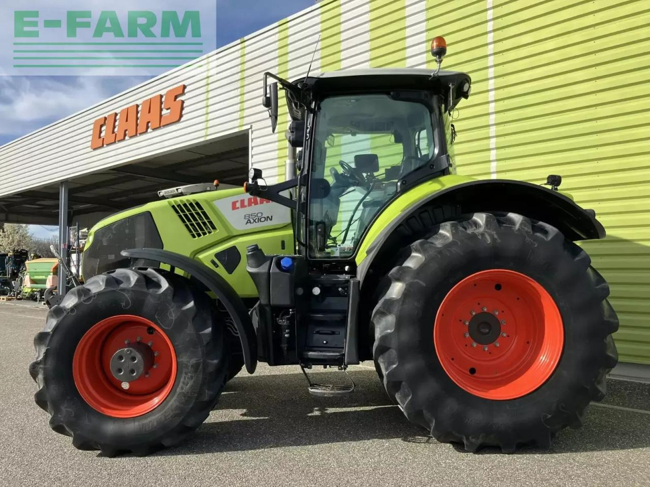 CLAAS axion 850 cebis + gps - Traktor: bilde 2 CLAAS axion 850 cebis + gps - Traktor: bilde 2