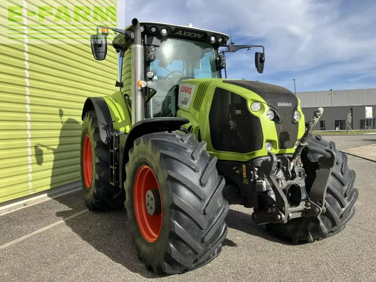 CLAAS axion 850 cebis + gps - Traktor: bilde 5 CLAAS axion 850 cebis + gps - Traktor: bilde 5