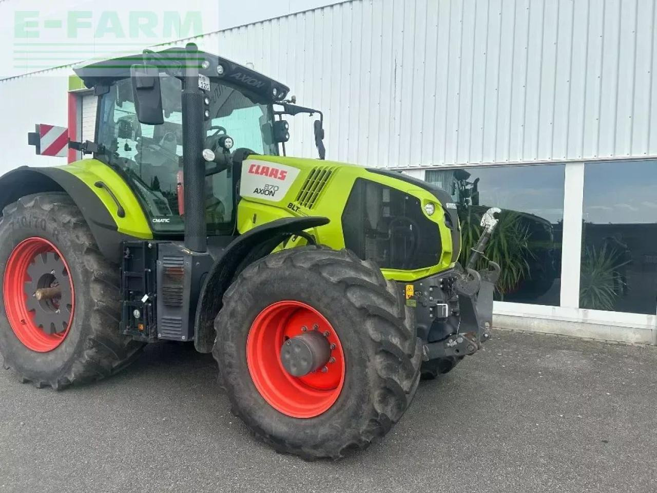 CLAAS axion 870 - Traktor: bilde 3 CLAAS axion 870 - Traktor: bilde 3