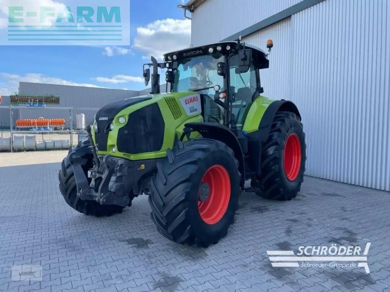 CLAAS axion 870 cmatic rtk CMATIC - Traktor: bilde 5 CLAAS axion 870 cmatic rtk CMATIC - Traktor: bilde 5