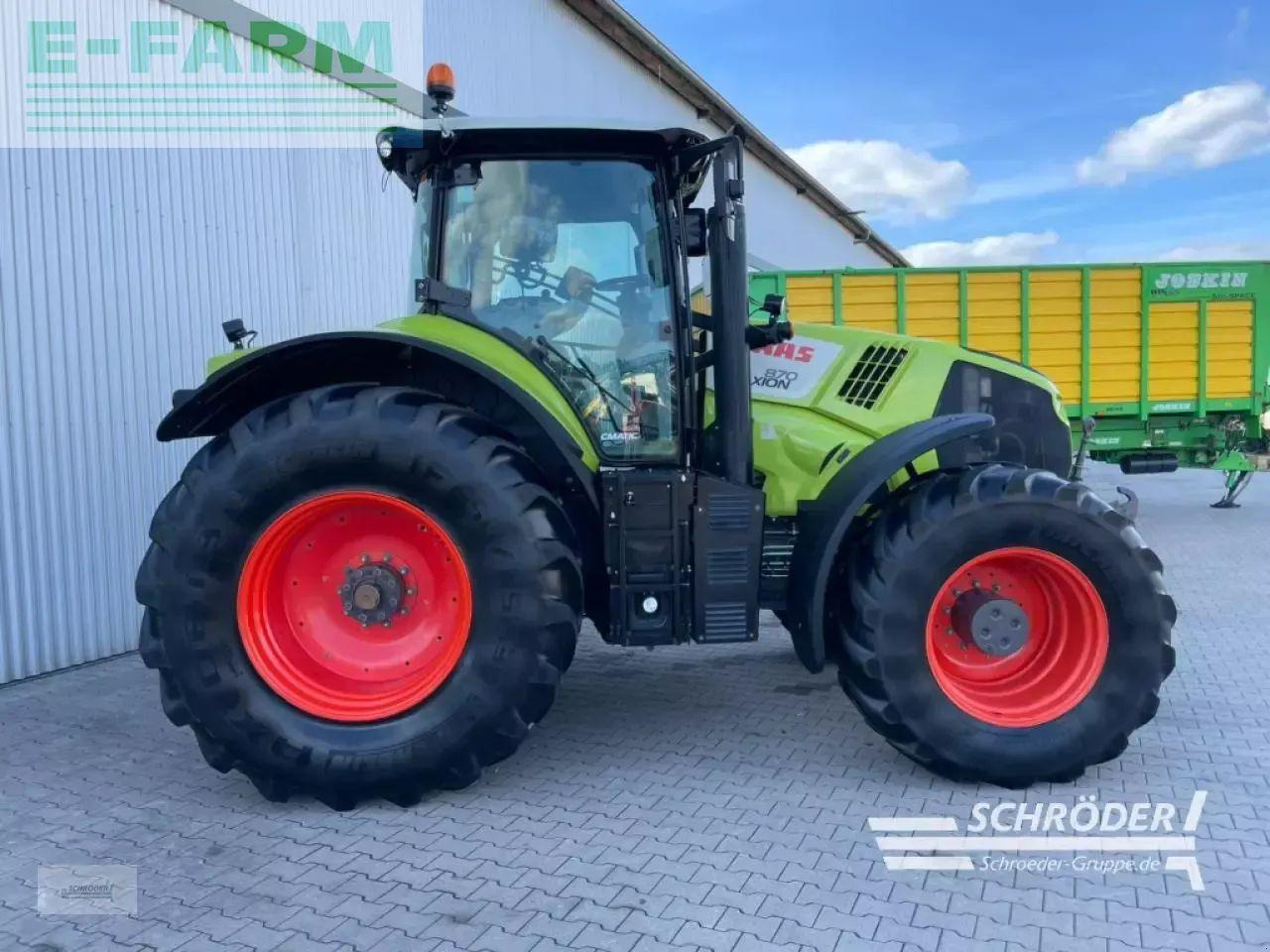 CLAAS axion 870 cmatic rtk CMATIC - Traktor: bilde 2 CLAAS axion 870 cmatic rtk CMATIC - Traktor: bilde 2