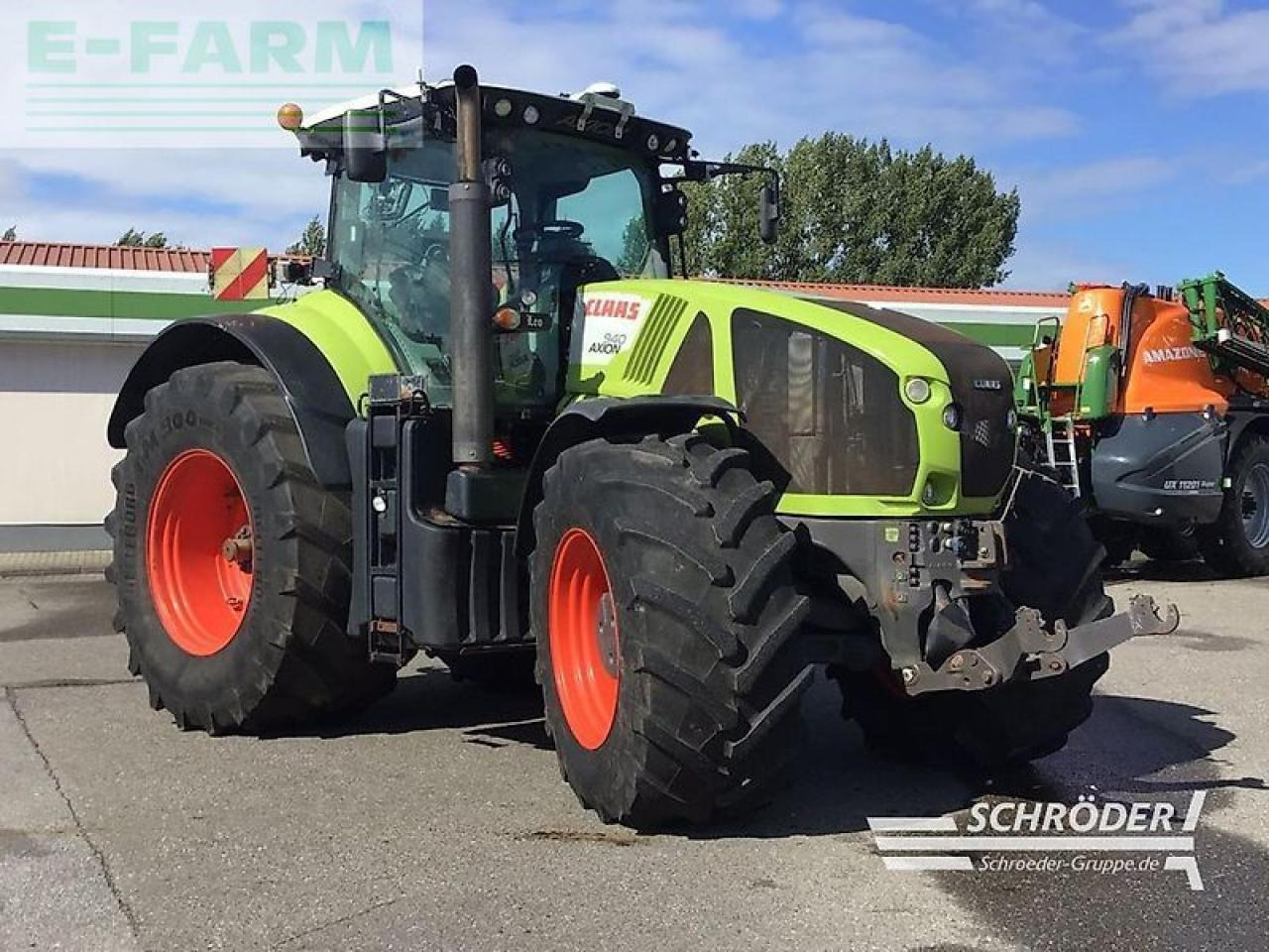 CLAAS axion 940 cmatic | rtk | s10 terminal - Traktor: bilde 5 CLAAS axion 940 cmatic | rtk | s10 terminal - Traktor: bilde 5