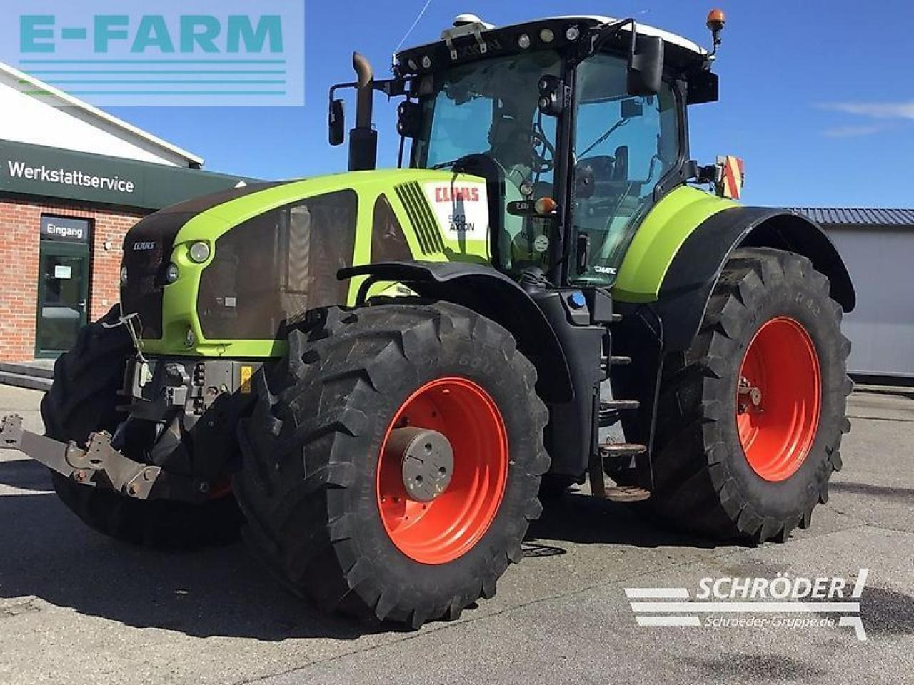 CLAAS axion 940 cmatic | rtk | s10 terminal - Traktor: bilde 1 CLAAS axion 940 cmatic | rtk | s10 terminal - Traktor: bilde 1