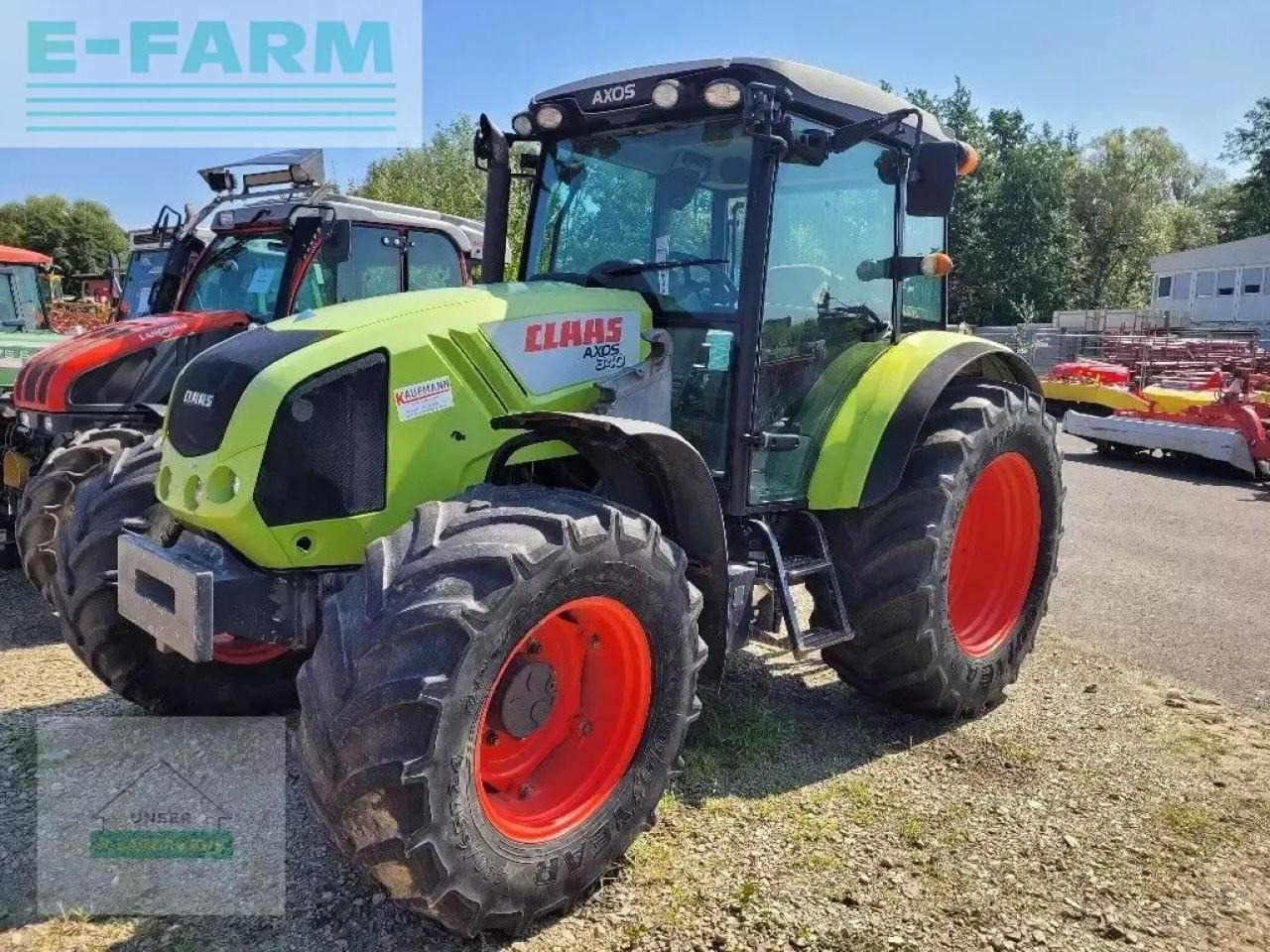 CLAAS axos 340 - Traktor: bilde 1 CLAAS axos 340 - Traktor: bilde 1