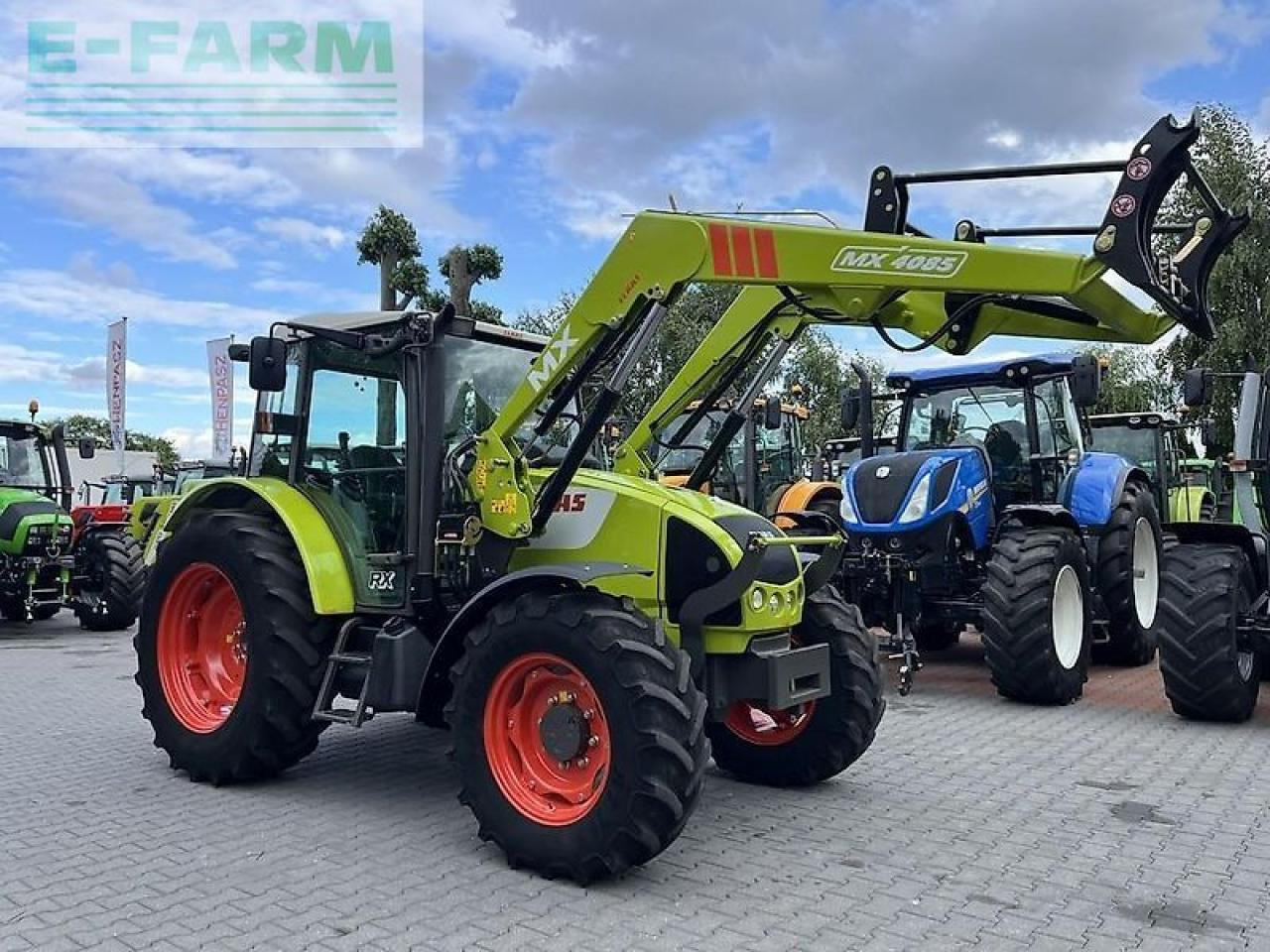 CLAAS celtis 446 plus rx + mailleux mx40-85 - Traktor: bilde 4 CLAAS celtis 446 plus rx + mailleux mx40-85 - Traktor: bilde 4
