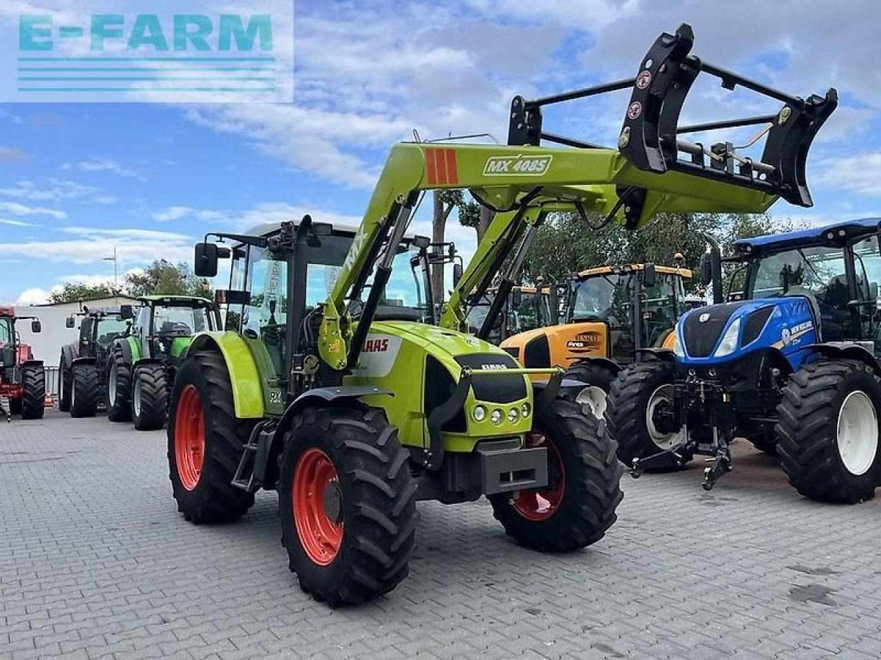 CLAAS celtis 446 plus rx + mailleux mx40-85 - Traktor: bilde 3 CLAAS celtis 446 plus rx + mailleux mx40-85 - Traktor: bilde 3