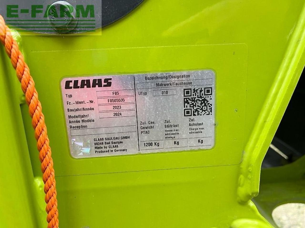 CLAAS disco 3200 c contour - Slåmaskin: bilde 4 CLAAS disco 3200 c contour - Slåmaskin: bilde 4