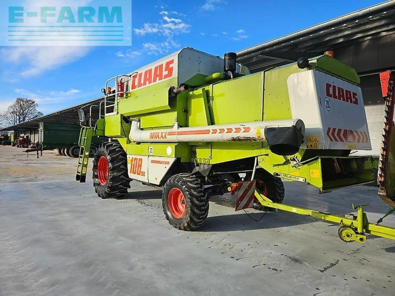 CLAAS dominator 108 sl maxi "gepflegte maschine" - Skurtresker: bilde 4 CLAAS dominator 108 sl maxi "gepflegte maschine" - Skurtresker: bilde 4