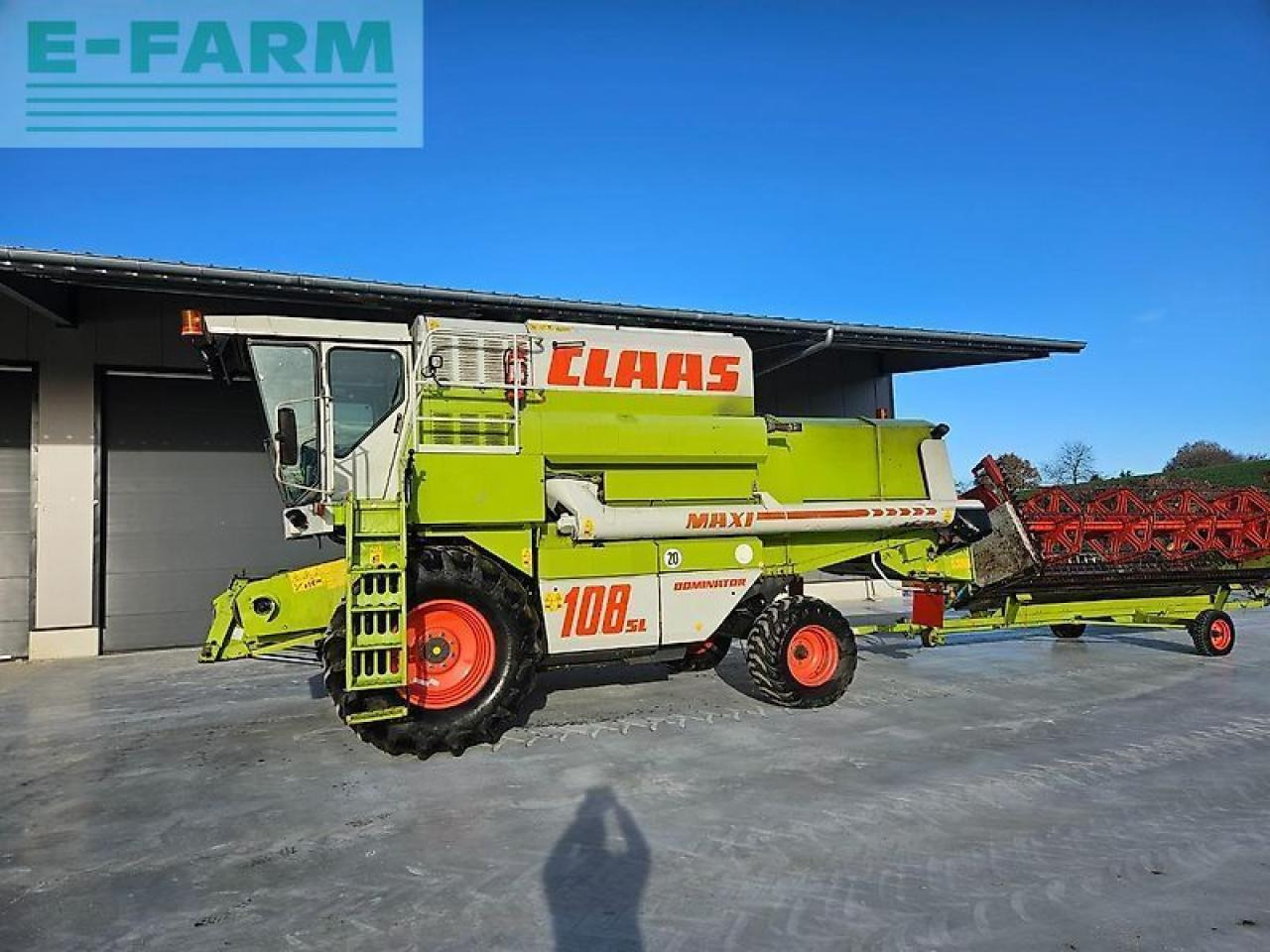 CLAAS dominator 108 sl maxi "gepflegte maschine" - Skurtresker: bilde 2 CLAAS dominator 108 sl maxi "gepflegte maschine" - Skurtresker: bilde 2