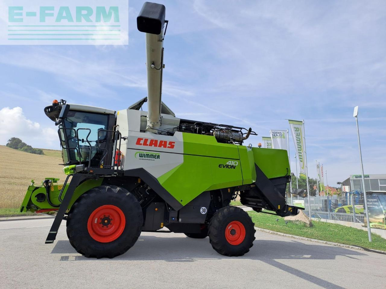 CLAAS evion 410 - (evion 400) - Skurtresker: bilde 1 CLAAS evion 410 - (evion 400) - Skurtresker: bilde 1