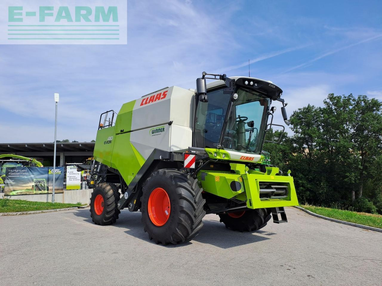 CLAAS evion 410 - (evion 400) - Skurtresker: bilde 4 CLAAS evion 410 - (evion 400) - Skurtresker: bilde 4