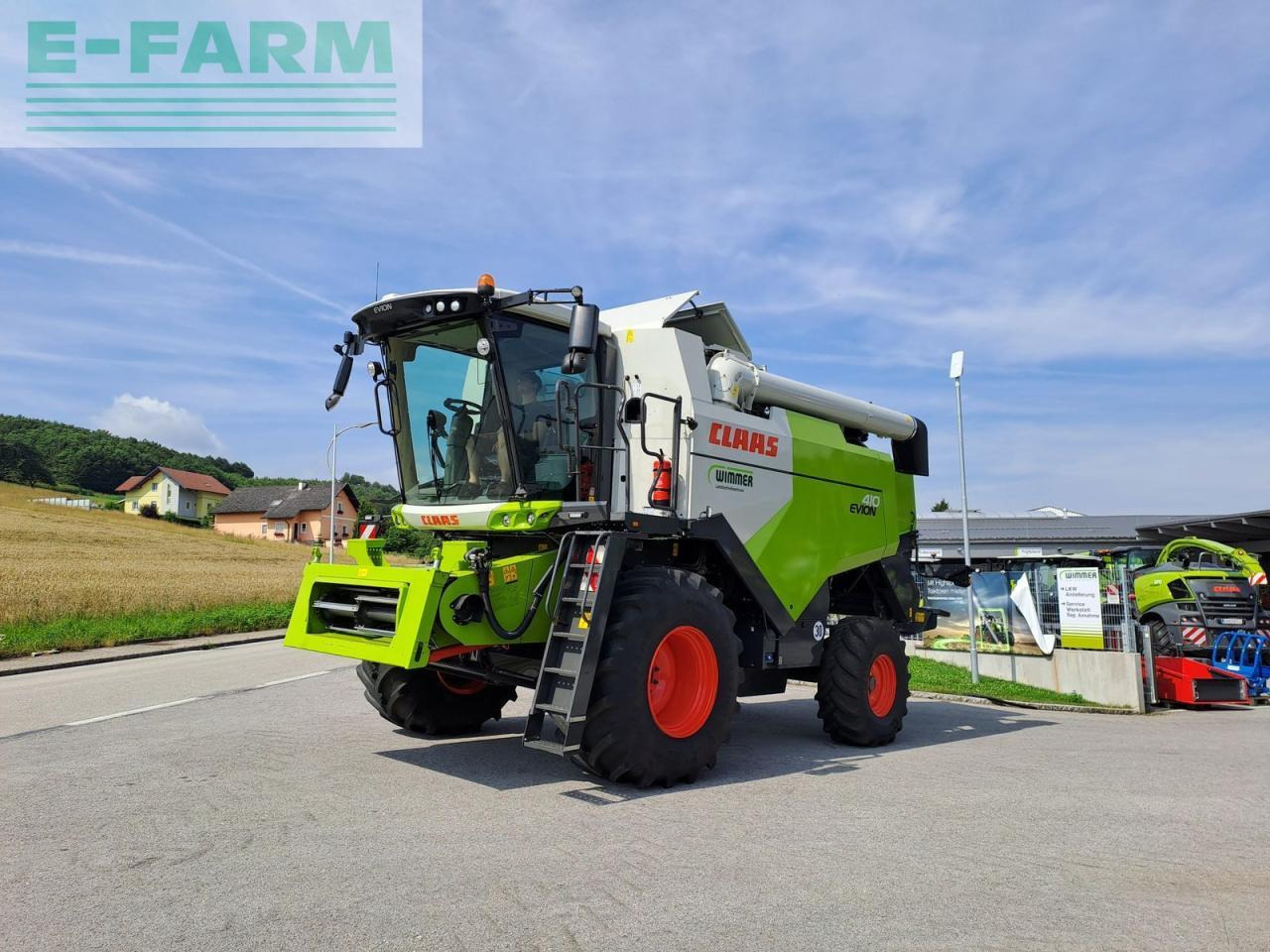 CLAAS evion 410 - (evion 400) - Skurtresker: bilde 2 CLAAS evion 410 - (evion 400) - Skurtresker: bilde 2