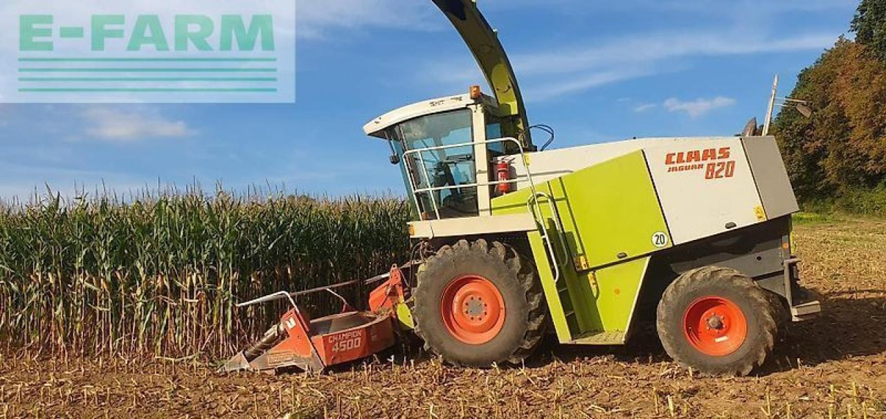 CLAAS jaguar 820 - Forhøster: bilde 1 CLAAS jaguar 820 - Forhøster: bilde 1