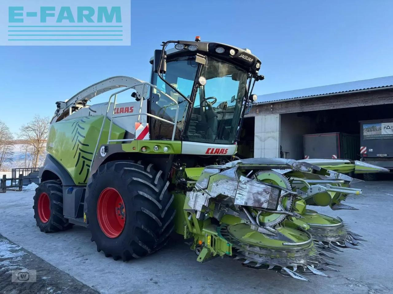 CLAAS jaguar 860 - Forhøster: bilde 1 CLAAS jaguar 860 - Forhøster: bilde 1
