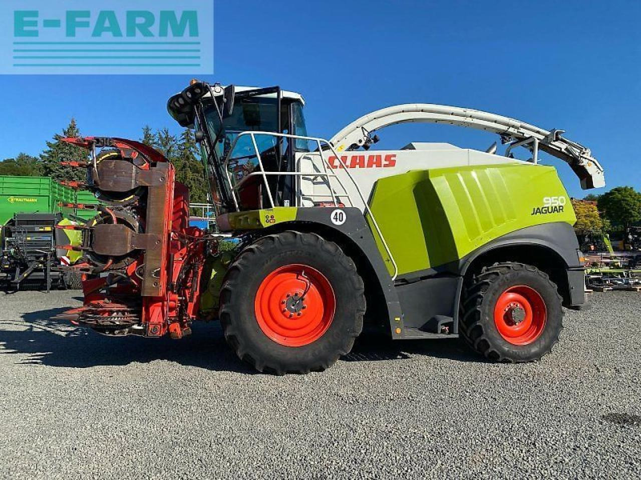 CLAAS jaguar 950 typ 497 - Forhøster: bilde 1 CLAAS jaguar 950 typ 497 - Forhøster: bilde 1