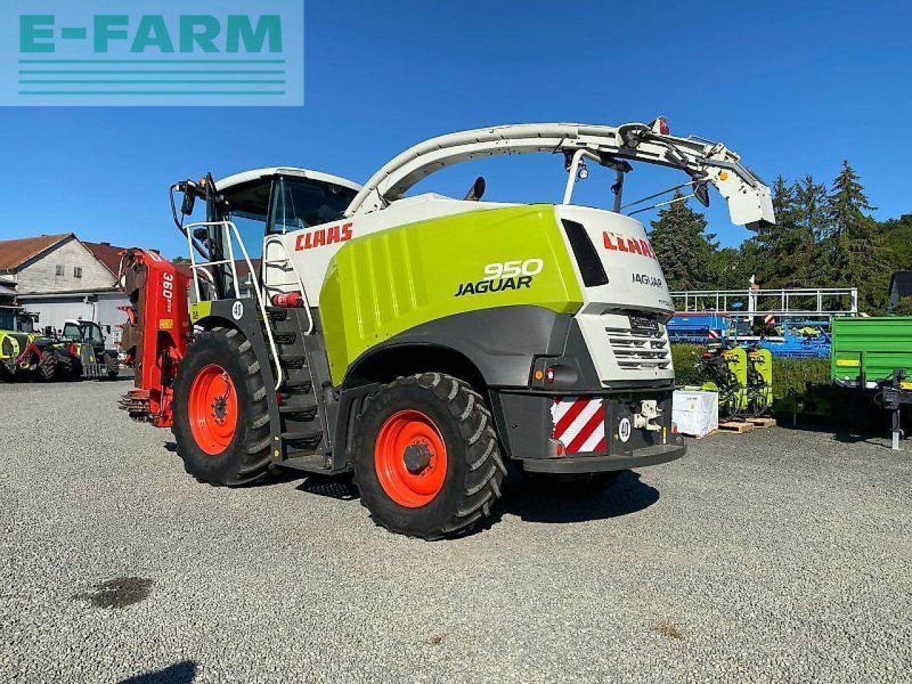 CLAAS jaguar 950 typ 497 - Forhøster: bilde 2 CLAAS jaguar 950 typ 497 - Forhøster: bilde 2