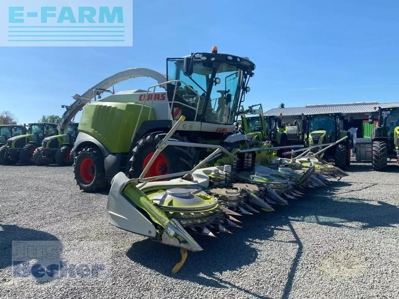 CLAAS jaguar 970 a - Forhøster: bilde 1 CLAAS jaguar 970 a - Forhøster: bilde 1