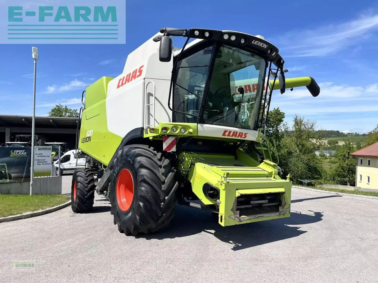 CLAAS lexion 620 - Skurtresker: bilde 1 CLAAS lexion 620 - Skurtresker: bilde 1
