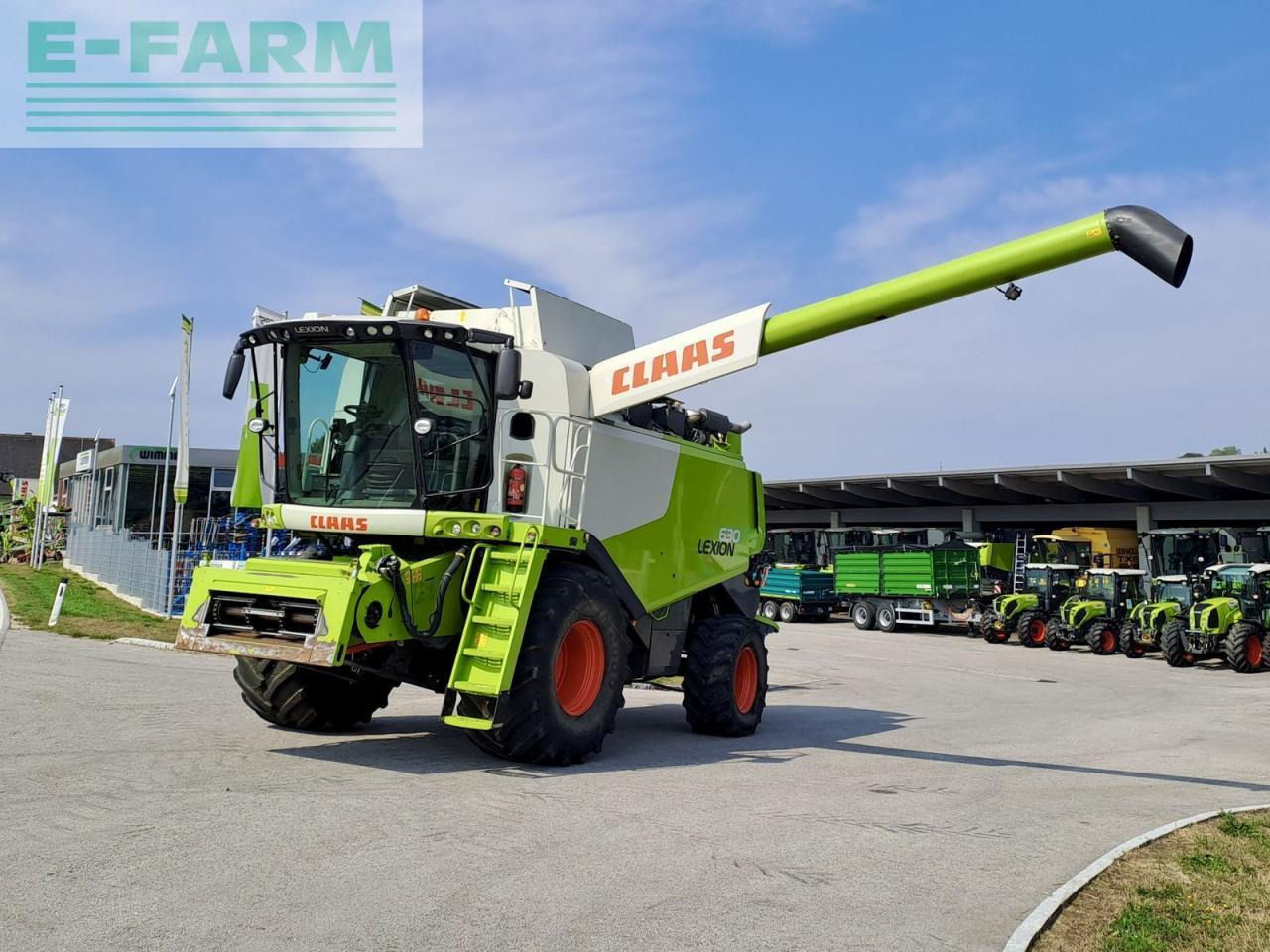 CLAAS lexion 630 - allrad - Skurtresker: bilde 1 CLAAS lexion 630 - allrad - Skurtresker: bilde 1