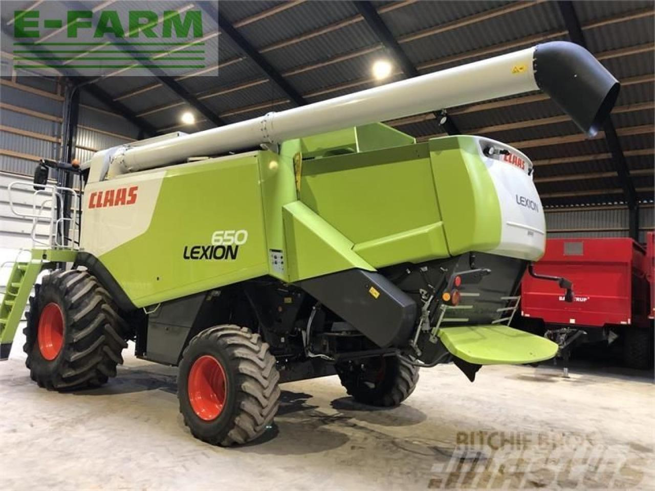 CLAAS lexion 650 - Skurtresker: bilde 4 CLAAS lexion 650 - Skurtresker: bilde 4